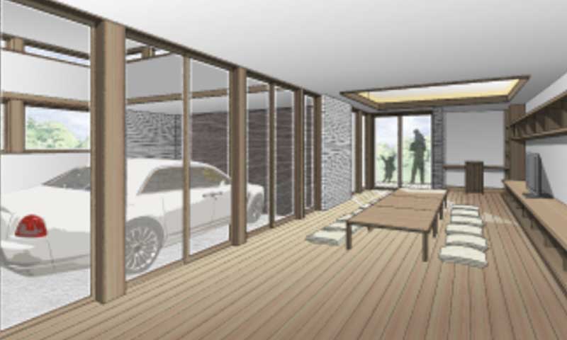 ビルトインガレージ